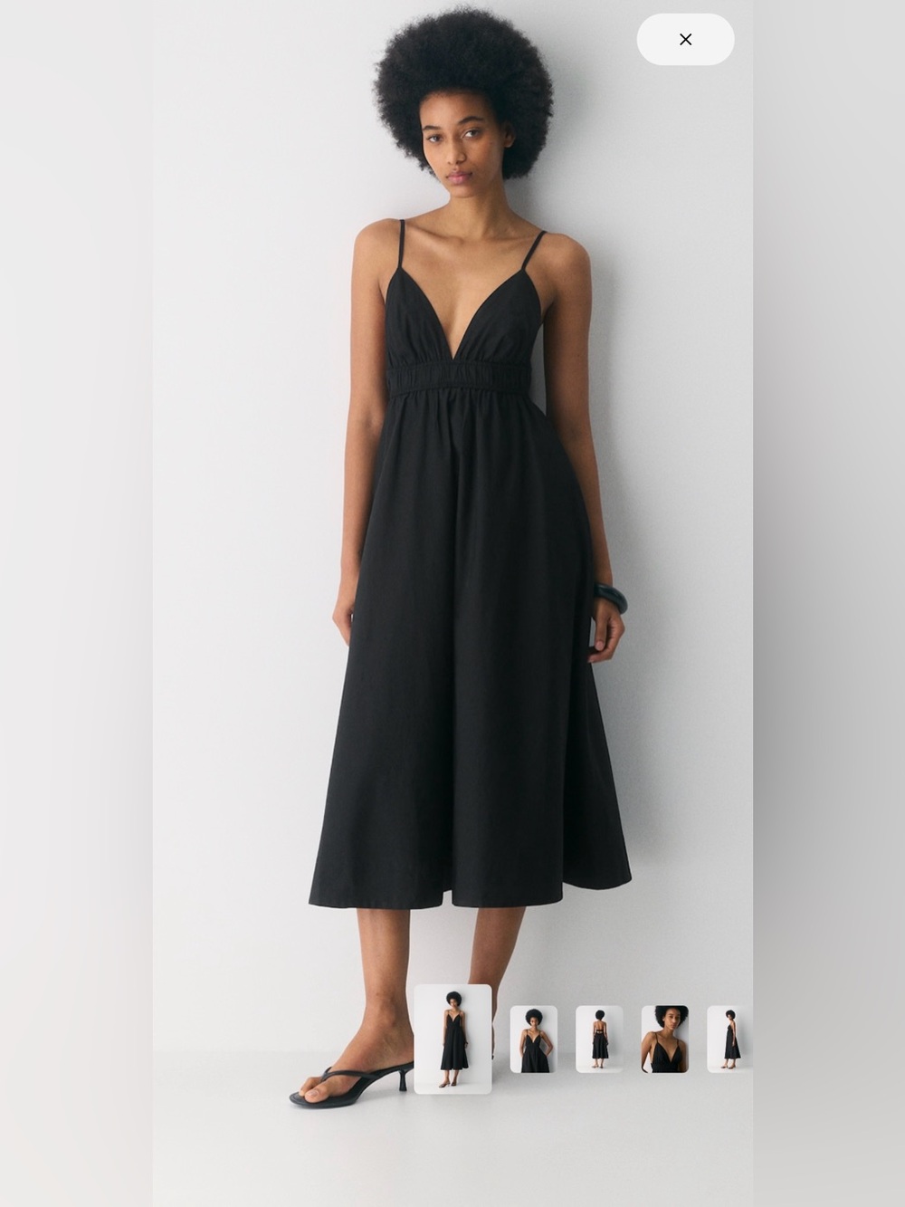 Aritzia Encourage Poplin Dress